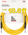 Fender Tom DeLonge To The Stars Instrument Cable (graffiti yellow, 5.5m)