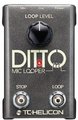 TC Helicon Ditto Mic Looper Voice Effects & Processors